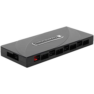 Thermalright FAN and ARGB HUB×8 ARGB/PWM�n�u�R���g���[����SATA�d�����g�p���A�n�u��8�g�̃t�@���A8�|�[�gPC PWM�t�@����ARGB�t�@���R���g���[���APWM�t�@��/ARGB�Ɩ��n�u���T�|�[�g���Ă���(FAN and ARGB HUB