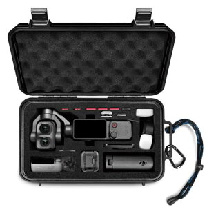 Lekufee �g���x���h���n�[�h�P�[�X �\ DJI Osmo Pocket 4P�AOsmo Pocket 4�ACreator Combo�AVlog�J��������уA�N�Z�T���[�Ή��i�P�[�X���o�b�O�̂݁j