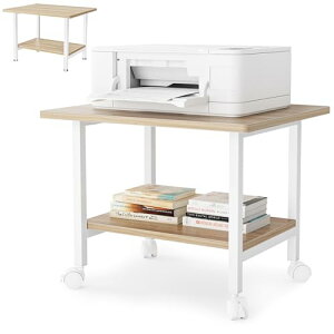 DEWEL �v�����^�[�� ���[�ܕt�� ��44×���s30×����36cm �v�����^�[���b�N �L���X�^�[�t ��� �f�X�N�� ���[ 2�i ���ω׏d53kg