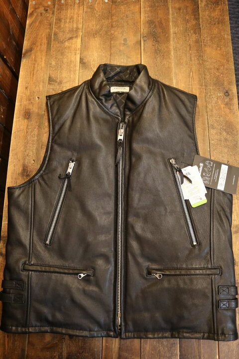 楽天市場】カドヤ(KADOYA) RIDERS DOWN VEST ライダースダウンベスト 