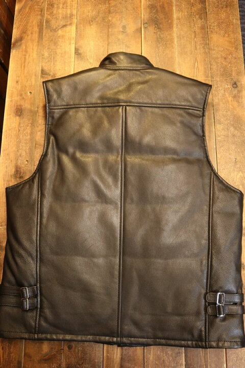 楽天市場】カドヤ(KADOYA) RIDERS DOWN VEST ライダースダウンベスト 