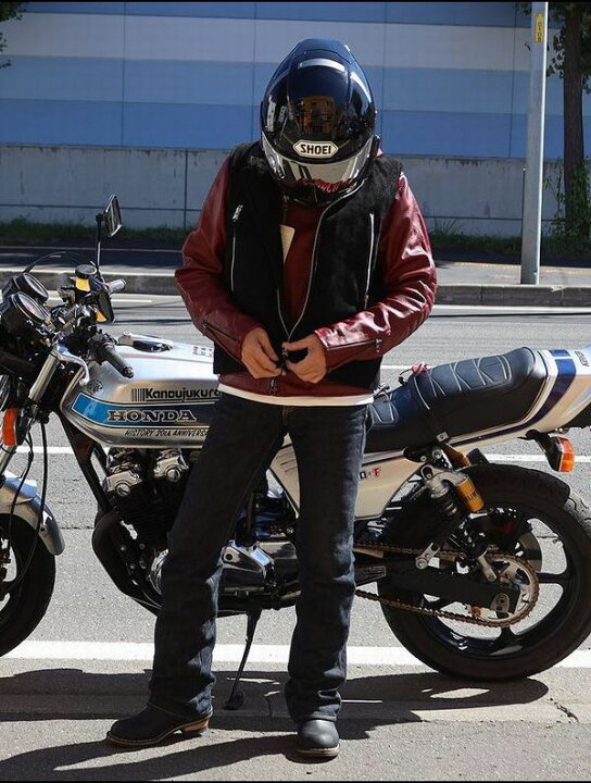 楽天市場】カドヤ(KADOYA) RIDERS DOWN VEST ライダースダウンベスト 