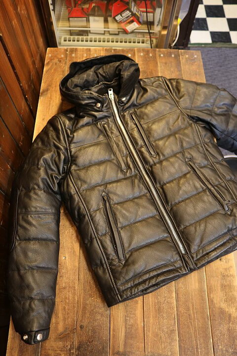 楽天市場】カドヤ (KADOYA) 【DH LEATHER DOWN 】 DHレザーダウン 