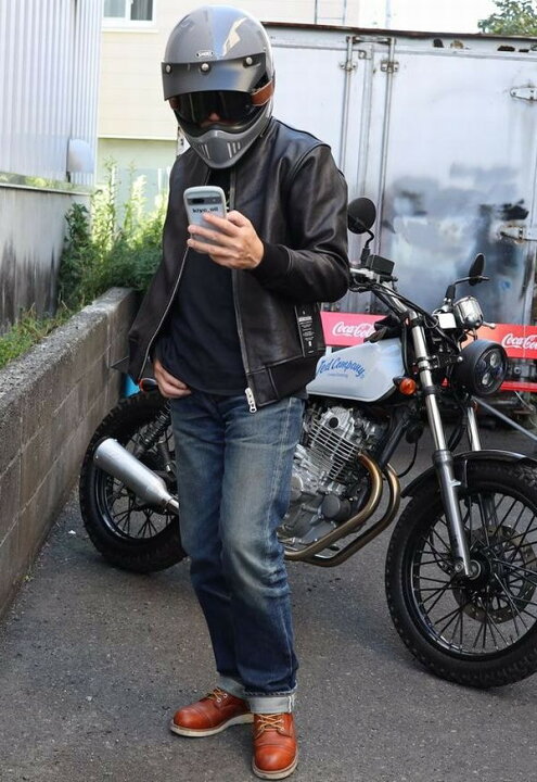 楽天市場】【KADOYA L-STADIUM BLOUSON 】Lスタジアムブルゾン レザー 