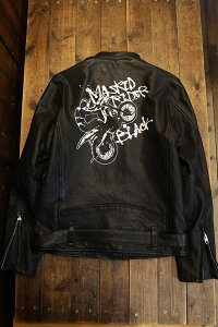 Jh(KADOYA)@MASKED-R BLACK JKT@ʃC_[@U[WPbg@C_[X