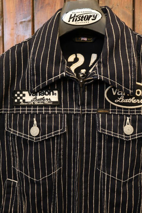 楽天市場】【VANSON バンソン 】 NVAO-2401 オールインワン 刺繍ツナギ 