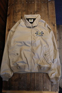 MOONEYES�@���[���A�C�Y�@OMJ-043 HARRINGTON JACKET �X�C���O�g�b�v�u���]���@�x�[�W��