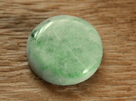 糸魚川翡翠ゴルフマーカー C01660 清山 作 26.9mm*26.9mm*6mm 糸魚川産 ひすい ゴルフマーカー お守り 魔除け