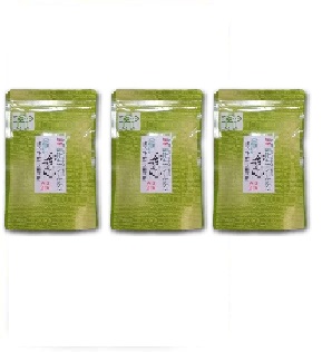 宮崎茶房 有機JAS認定 無農薬栽培 有機釜炒り茶 人気商品 緑茶 5g×20 ティーバッグ 商店 3個セット