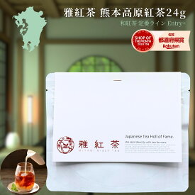 【お試しサイズ+】雅紅茶 熊本高原紅茶 24g 国産和紅茶 リーフティー ミルクティー向き 1000円ポッキリ | お茶 日本茶 紅茶 和紅茶 茶の支度 送料無料 丁寧なくらし 丁寧な暮らし Luruspot 【定番】【Entry+】