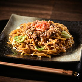 「吉野屋×富士宮やきそば」 牛肉やきそば1袋（180g×2食）×4袋（計8食） ｜ ギフト【 日田天領水 x 雅紅茶 公式店 Luruspot 】