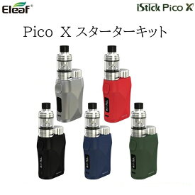 iStick Pico X Eleaf 75W Melo4 D22 Atomizer スターターキット 電子タバコ VAPE