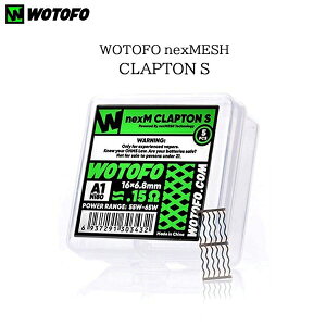WOTOFO nexMESH COIL CLAPTON S 5PCS for Profile RDA Profile Unity RTA Profile M RTA �d�q�^�o�R VAPE