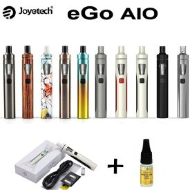 Joyetech eGo AIO Kit エゴ アイオ すぐに使えるリキッド＋日本語説明書付 スターターキット 送料無料 電子タバコ