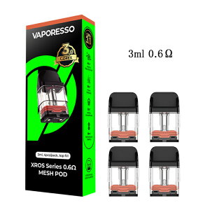 Vaporesso XROS Series Corex 3.0 Pod Cartridge 2ml 3ml 0.6�� 0.8�� 1.0�� 1.2�� ���� �|�b�h �R�C�� �x�|���b�\ �N���X 4���� �d�q�^�o�R VAPE