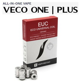 Vaporesso EUC ECO Universal Coil CERAMIC 0.3/0.5Ω ユニバーサル 交換 コイル 5個入り セラミック ベポレッソ バポレッソ 電子タバコ
