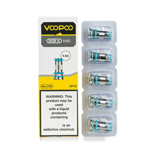 Voopoo PnP-X Coil コイル 5個入り 交換 0.15Ω 0.3Ω 0.6Ω 0.8Ω ブープー 電子タバコ VAPE