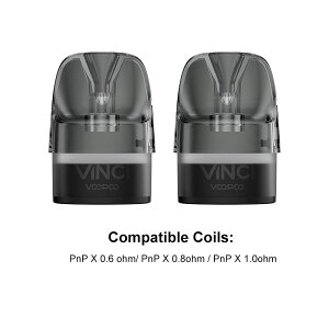 VOOPOO VINCI E120  |bh J[gbW 2 5ml Empty Cartridge DTL MTLdq^oR VAPE