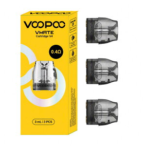 VOOPOO VMATE Cartridge V4 3ml 3�Z�b�g �����pPOD �J�[�g���b�W 0.4�� 0.7�� 1.0�� �d�q�^�o�R VAPE