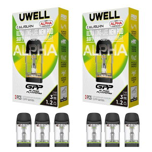 Uwell Caliburn GPP Alpha Cartridge 3ml �g�b�v�t�B�� ���[�E�F�� �J���o�[�� G5 G4 G3 KoKo POD �R�R �|�b�h �d�q�^�o�R VAPE