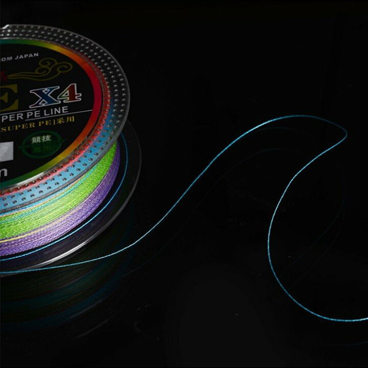 楽天市場 エギング アジング トラウト Peライン X4 4本撚り 100ｍ 10ｍ毎5色 0 4号 0 6号 0 8号 1 0号 1 2号 1 5号 2 0号 2 5号 3 0号 釣具 Hitaste Japan
