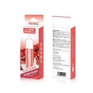 HiNIC UTIME SHISHA ハイニック ユータイム シーシャ 使い捨て ニコチン0 タール0 電子シーシャ 禁煙 電子タバコ VAPE