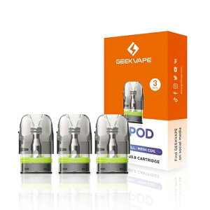 Geekvape Q Pod Cartridge 3ml Side Fill �M�[�N�x�C�v �|�b�h Sonder Q / Wenax Q / AQ / Digi / Aegis Hero Q / Ultra �d�q�^�o�R VAPE