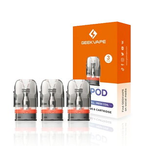 Geekvape Q Pod Cartridge 3ml Side Fill �M�[�N�x�C�v �|�b�h Sonder Q / Wenax Q / AQ / Digi / Aegis Hero Q / Ultra �d�q�^�o�R VAPE