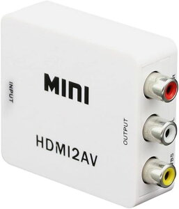 Paris HDMI���͂��R���|�W�b�g AV�o�͂֕ϊ� HDMIAV�ϊ��A�_�v�^�[ 1080p HDMI to AV(3RCA/CVBS) �R���o�[�^�[ �r�f�I�I�[�f�B�I�A�_�v�^PAL/NTSC�؂�ւ�