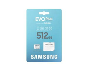 SamsungEVOPlusmicroSDXC�������[�J�[�h512GB160MB/�bU3V30A2?MB-MC512SA/APC(2024�V���[�Y)