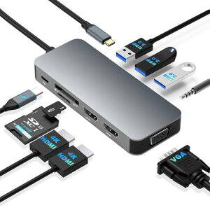 hbLOXe[VHDMI2Aibilangose}`fBXvC3HDMI10-IN-1hbLOXe[VTypecy2HDMI+VGA3ʊgz3USB-A/PD100W