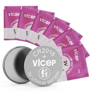 ViCep6��CR2016�{�^���d�r3V���`�E���R�C���^�d�r�Ԃ̃L�[�t�H�u�A���v�A�����R���A�K���[�W�h�A�I�[�v�i�[�ȂǂɑΉ��ʕ