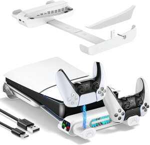 �yPS5Pro/�V�^PS5Slim�Ή��zPS5���u���X�^���h3�i�K����������pPS5Silm�R���g���[���[�[�d�X�^���h���M���P�]�|�h�~�n�k�΍􏝕t���h�~�v���X�e5�v��/PS5Slim���Ή�PS5�X�������Ӌ@��(��)