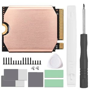 HaojiahoM.22230NVMESSD�p�q�[�g�V���N�����M�p�b�h�t��forStreamDeck2230SSD/RogAllyssd/SabrentRocket2230�N�[���[�C���L�b�g