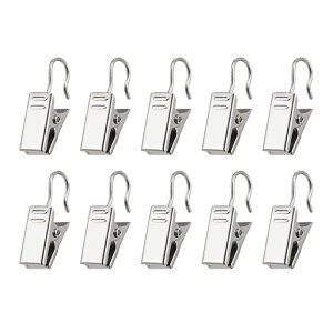 METALLIXITY �J�[�e���N���b�v S���t�b�N�t�� 18 mm 20�� ������ �J�[�e���N�����v�t�b�N �ʐ^ ���C���[�h���[�v�z���_�[ �A�[�g�N���t�g�f�B�X�v���C�p �V���o�[�g�[��