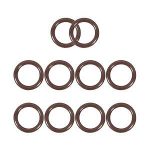 Ofowin10��O�����O�t�b�f�S��15mmx10mmx2.5mm�u���E���I�[�����O10mm�̓��a15mm�̊O�a2.5mm���~�`�V�[���K�X�P�b�g�ϔM�ϖ��ϔR�����ώ_�h���ϖ��Ր��ԃG�A�R��