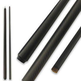ビリヤード キュー OKHEALING 58インチ 19-20oz 1/2 ジョイント カーボンファイバープール キュースティック12.4mm/ 12.5mm/11.8mm/10mm キューチップ