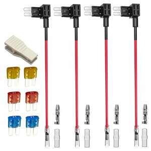 Gebildet4��12V-24VMicro2��H�q���[�Y�^�b�v�A�s�M�[�o�b�N�u���[�h�q���[�Y�z���_�[�A���C���n�[�l�X�t���A6��Micro2�q���[�Y(5A/10A/15A)����уq���[�Y�v���[