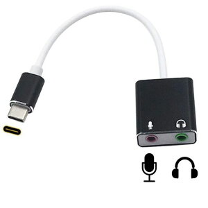 USB-CTypeCto3.5mmϊA_v^m[gp\R̂̂߂̃WbNUSBType-COtTEhJ[h3.5mmC^CvI[fBIJ[hA_v^[USB-CI[fBIA_v^(ubN)