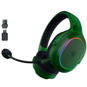 Razer ���C�U�[ Barracuda X Chroma Phantom Green Edition�O���[�� ���C�����X�Q�[�~���O�w�b�h�Z�b�g TriForce40mm�h���C�o�[ ���E�� HyperClear 70���ԋ쓮 2.4GHz
