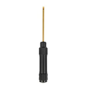 Daiwa�_�C���x�C�g���[������l�W�Ή��h���C�o�[4.0��[�T�C�Y4.0mm�����ɐ؂荞�݂��������}�C�i�X�l�W�Ή�FMATEWORKS(�u���b�N�V���o�[)