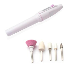 wanbaoSZB電動ネイルケア電動爪やすりネイルケアセットネイルポリッシャー角質除去爪磨き(1組セット)
