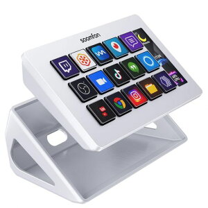 StreamController-SOOMFONStreamStudioControlDeck15L[zXg[fbNCuRec쐬p̃Rg[[zMҌfoCXOBS/Twitch?/YouTubeAg