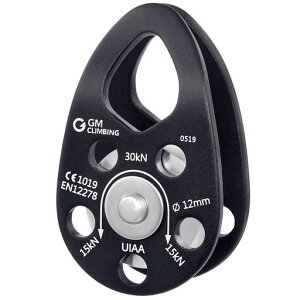 GM CLIMBING CE UIAA�F�� 30kN �}�C�N���v�[���[ ���o�C���T�C�h �v���[�g �N���C�~���O�v�[���[ 12mm���[�v�K�� ���ȏ����u�b�V���O �o�R �N���C�~���O �A�[�{���X�g �c���[�N���C�~���O ���� �c