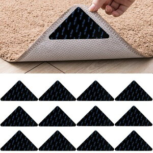 カーペット滑り止めシート【超強力・のりが残らず・水洗いで繰り返し使える】絨毯固定滑り止めマットラグ滑り止めテープカーペットマットパッドラグずれ防止ラググリッパーズレ防止…