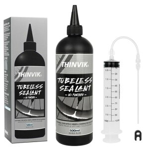 Thinvik���]�ԃ`���[�u���X�V�[�����g�p���N�h�~�V�[�����g�C���L�b�g(500ML(16.9oz)+�C���W�F�N�^�[�Z�b�g)