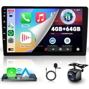 4G+64GJ[XeI2din̖CarplayAndroidAutoAHodozzyAndroid9C`̃^b`XN[̎Ԃ̃WIGPS̉^sAWifiABluetoothADSP̔wʃJAUSBASWCAFM/RDS