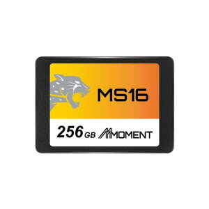 MMOMENT MS16 256GB 2.5�C���` SSD SATA3 6Gb/s (�ő�Ǎ�550MB/s) �{�b�N�X�p�b�P�[�W