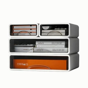 NAYIV4Pcs小物入れ引き出しレターケースa5書類ケース卓上収納ケース収納ケースデスクステーショナリー引き出し収納ボックス書類入れ卓上収納文房具収納小物入れ防塵・防水・汚れに強い