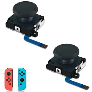 SensaBliss For switch joy-con �C�� Switch�p �C���c�[�� �E/�� �Z���T�[�A�i���O�W���C�X�e�B�b�NSwitch�pNS Joy-con�Ή� �X�C�b�`�p�[�c switch�p�W���C�R�������Ή� 3D�A�i���O���o�[ 2�Z�b�g